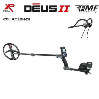 DEUS 2 – 28cm FMF Başlık, Ana Kontrol Ünitesi (RC), BH-01 Kablolu Su Geçirmez Kulaklık