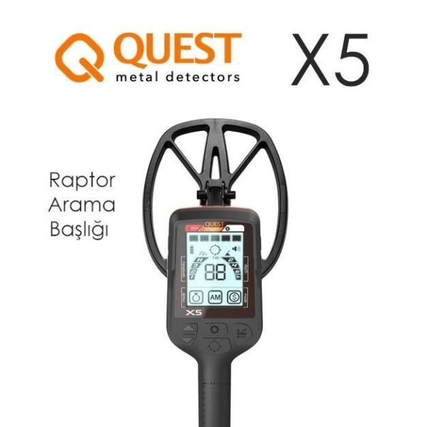 Quest X5 Define Dedektörü - 28cm Başlıklı - Görsel 2