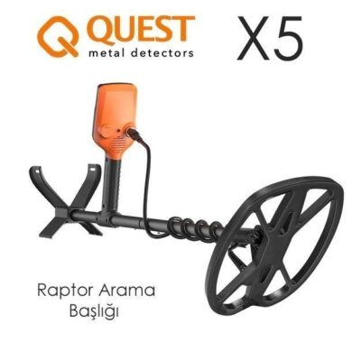 Quest X5 Define Dedektörü – 28cm Başlıklı