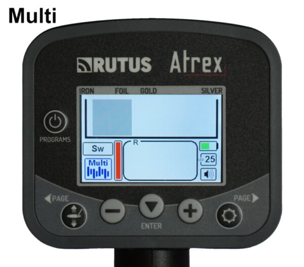 Rutus Atrex Dedektör Beyaz Başlıklı