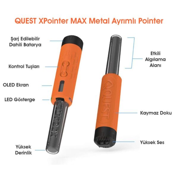 XPointer Max Ayrımlı Pinpointer - Görsel 3