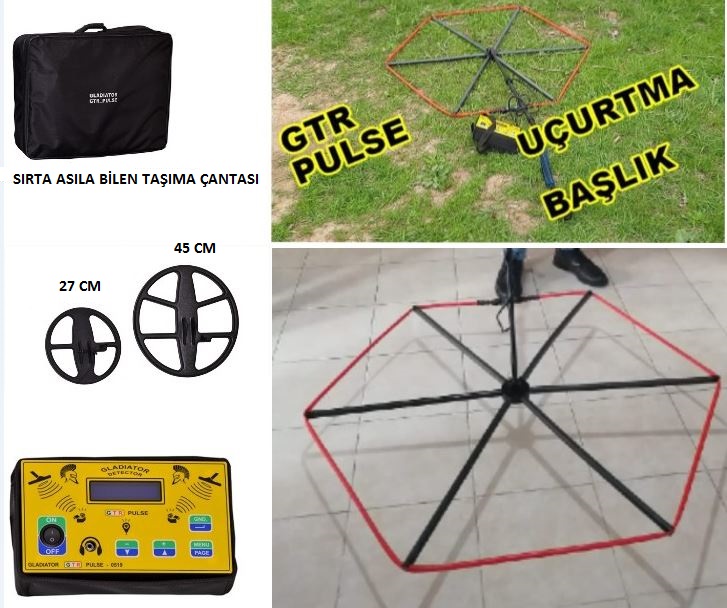 GTR PULSE 1 Derin Arama Dedektörü