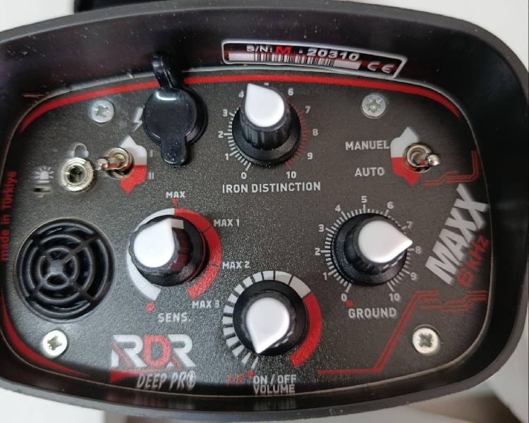 Rdr Deep Pro Maxx Altın Dedektörü 6 Khz 32cm Başlık lı